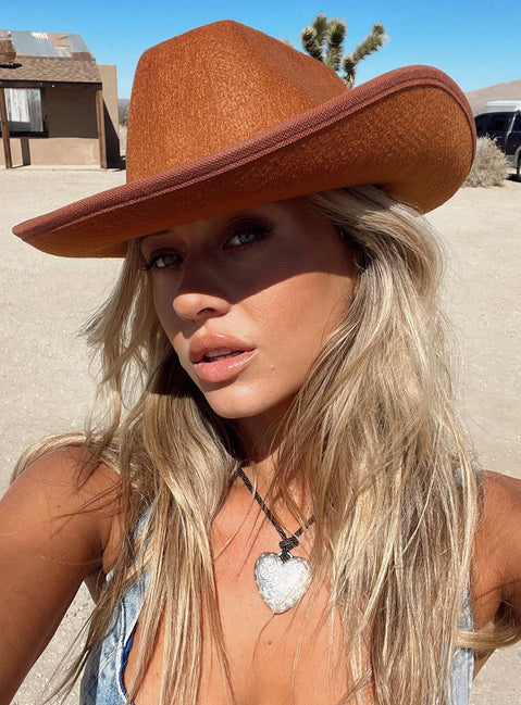 Cowboy hat Felt material  Adjustable rope chin strap  Stiff brim  OSFM 