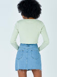 Hallie Denim Mini Skirt