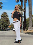 product Belle Knit Maxi Skirt White Princess Polly  Maxi 