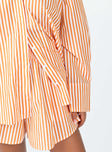 Boyfriend Shorts Orange