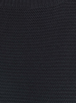 Matching set Knit material Sweater Drop shoulder Shorts Thick elasticated waistband