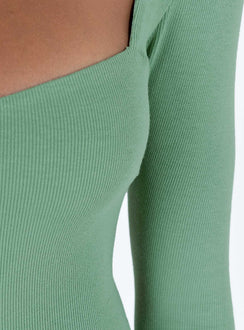 product Princess Polly High Neck  Nolan Midi Dress Green