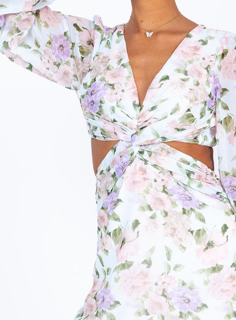 product Princess Polly Bennett Mini Dress Multi Floral 