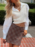 Sydney Cropped Sweater Vest Cream Princess Polly  Cropped 