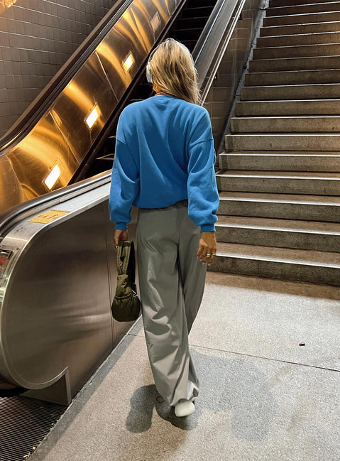 Nardel Sweatshirt Blue Princess Polly  regular 