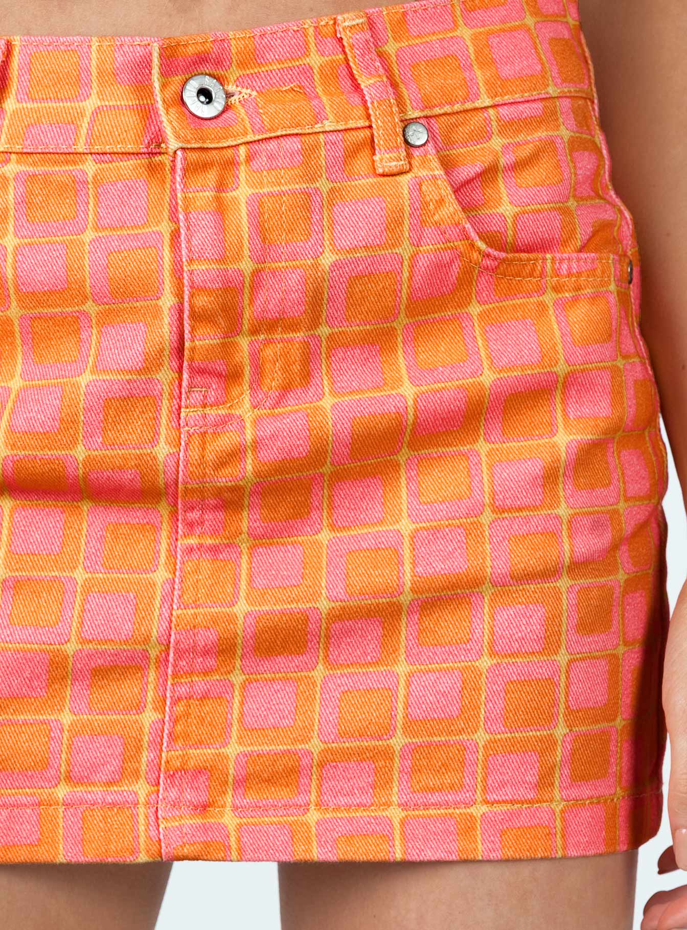 product Princess Polly The Ragged Priest Doll Mini Skirt Orange Mini Skirts 