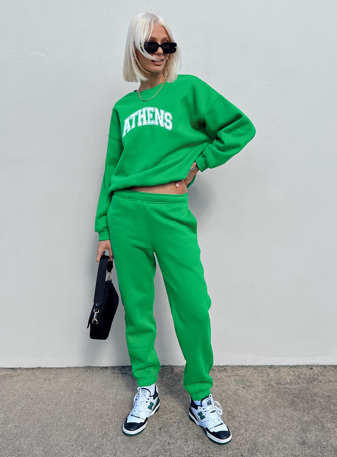 Athens Sweater Green Princess Polly  regular 