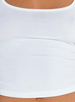 product Princess Polly Sleeveless Square Neck  Brando Cami White