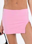 Strand Mini Skirt Pink Princess Polly  Mini 