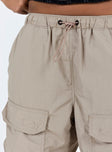 product Princess Polly High Waisted Pants  Stefanni Cargo Pants Beige