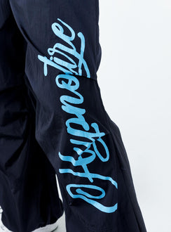 product Princess Polly High Waisted Pants  Hypnotize Parachute Pants Navy