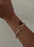 Darrow Chain Link Bracelet Gold