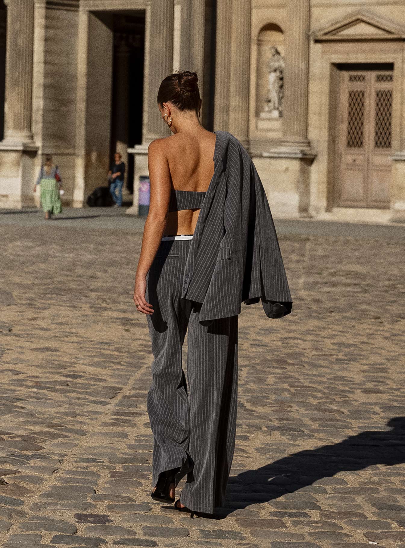 product Princess Polly High Waisted Pants High Waisted Pants High Waisted Pants Low Rise Pants  JGR & STN Bella Slouch Trouser Grey