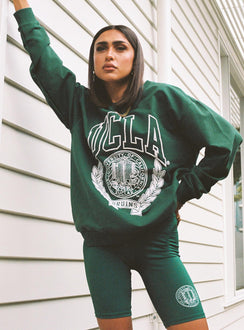 UCLA Bike Shorts Green