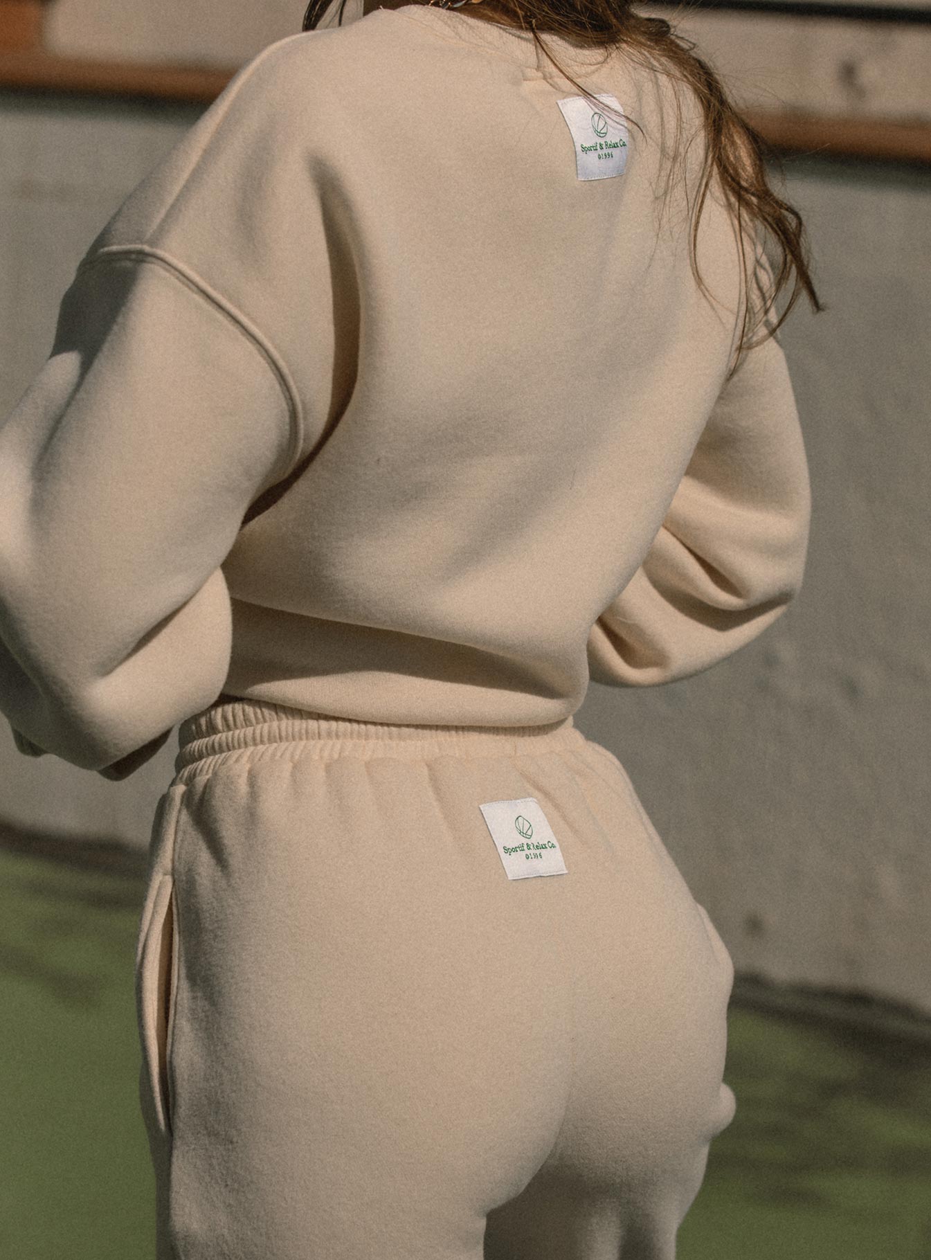 product MVP Oversized Crewneck Sweatshirt Cream Princess Polly  