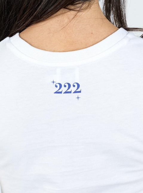 product Princess Polly Short Sleeves Crew Neck  Organic Angels 222 Tee Ivory