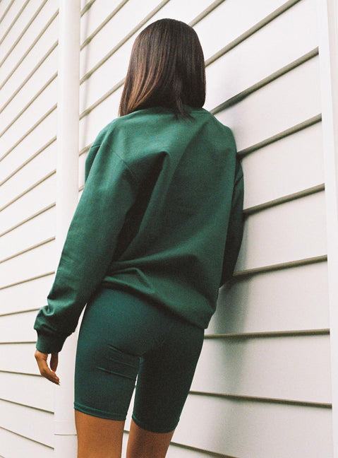 UCLA Bike Shorts Green