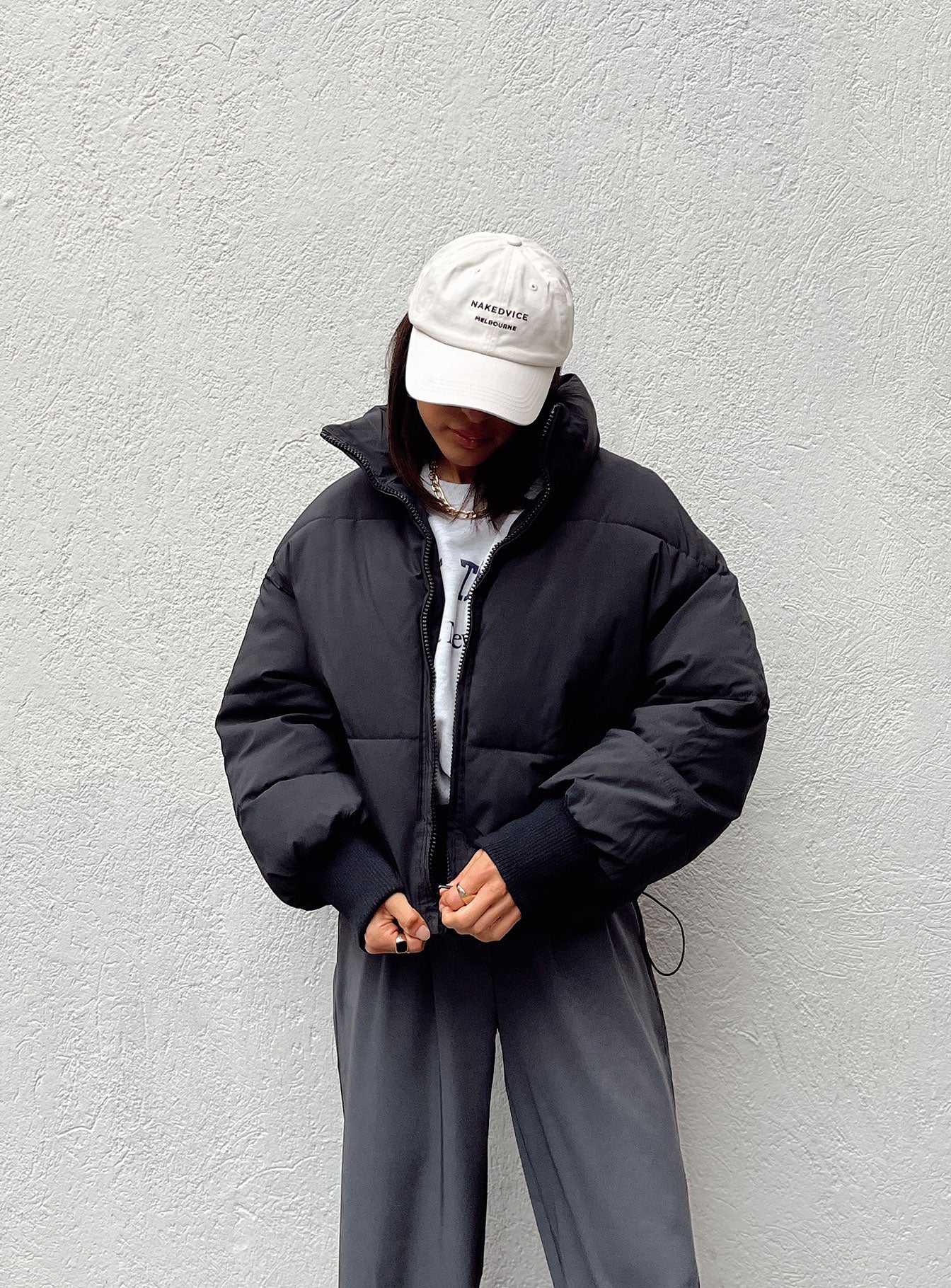 Abe Puffer Jacket Black