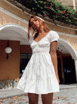 Princess Polly   Daniela Mini Dress White