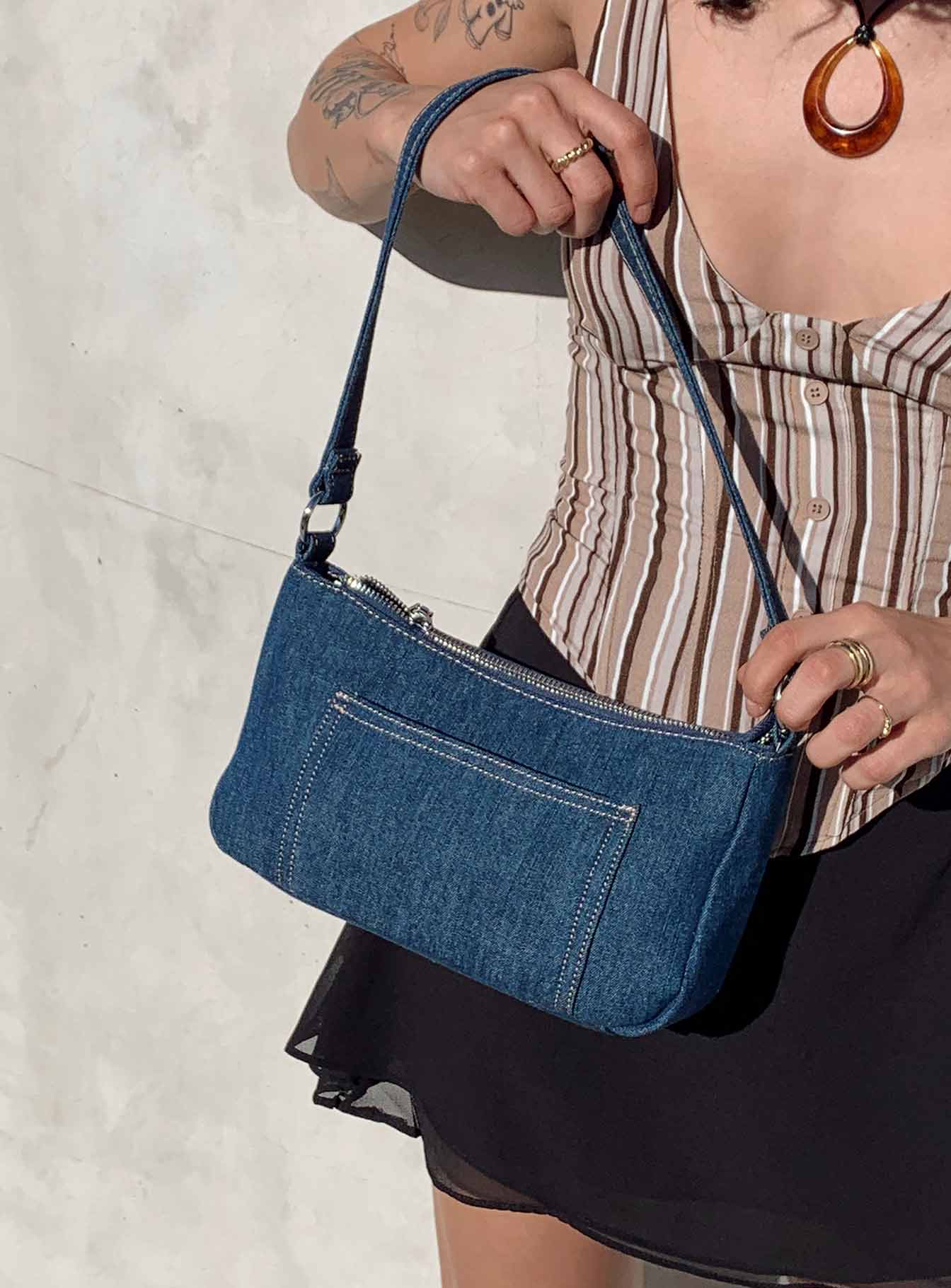 Diva Shoulder Bag Denim