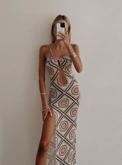 product Princess Polly Crew Neck  Jagger & Stone The Paris Maxi Dress Multi