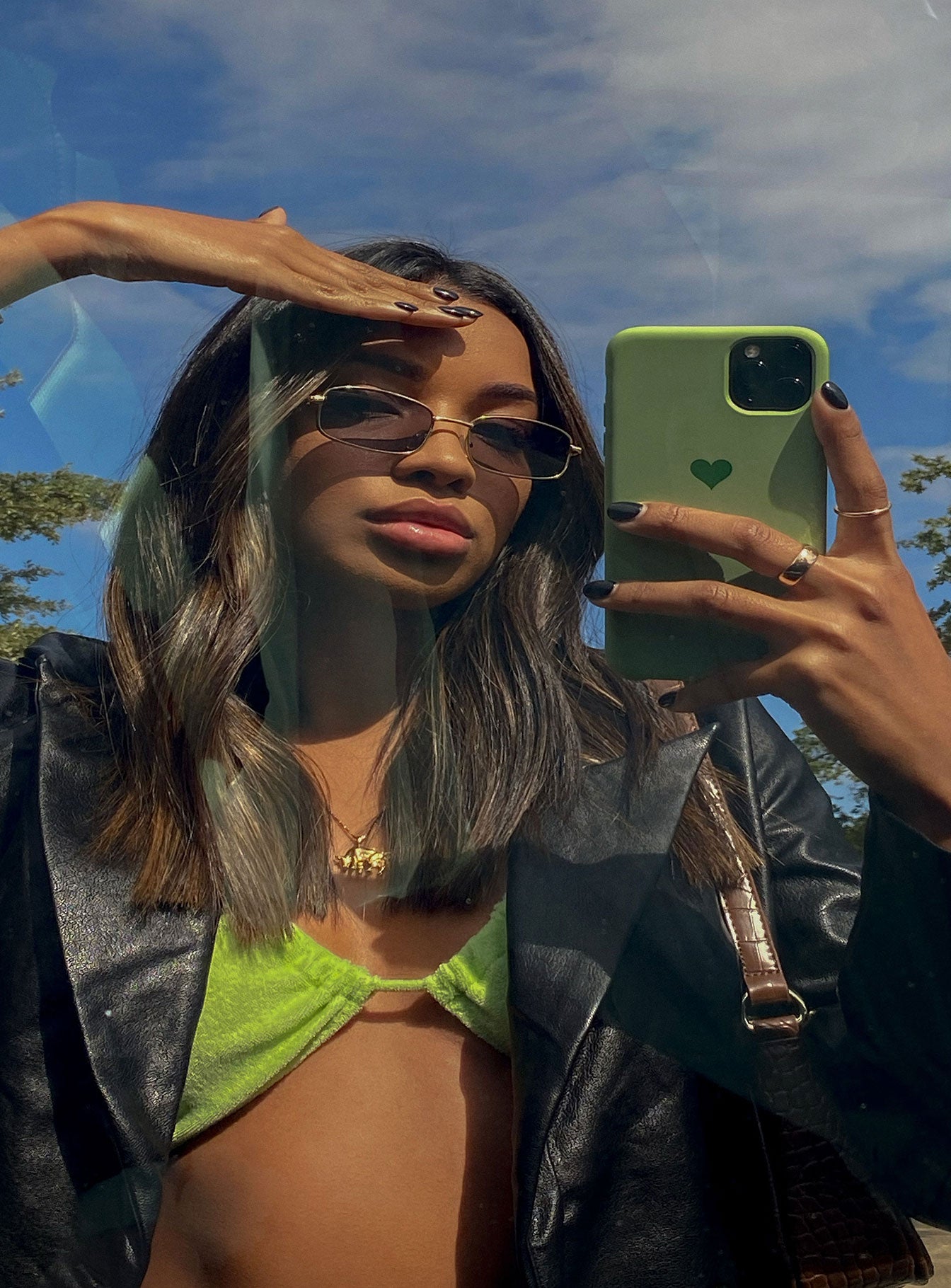 Lola Love iPhone Case Green