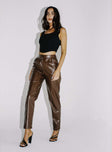 product Princess Polly  Love Club Pants Brown