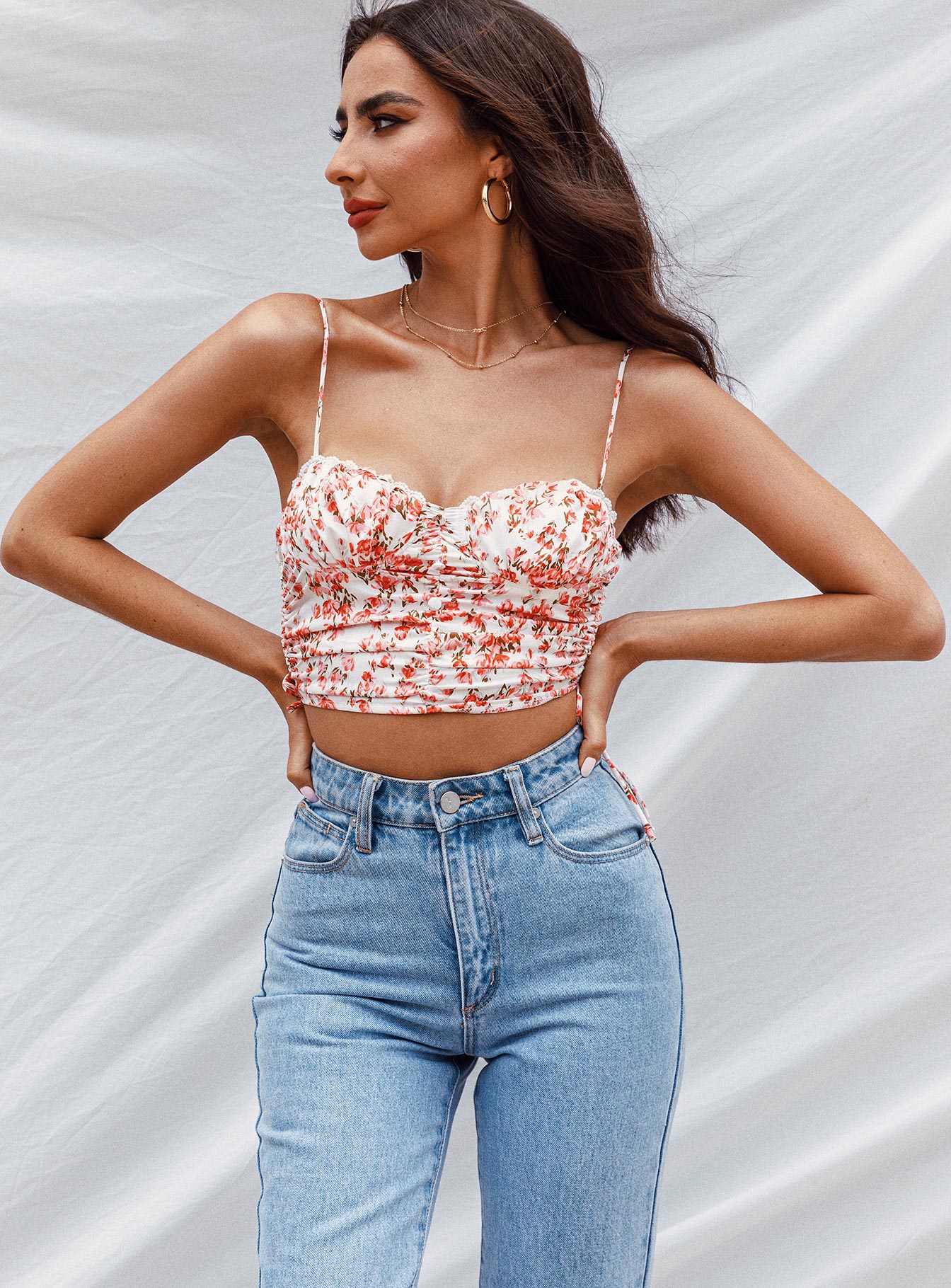 product Princess Polly Sleeveless Sweetheart  Maddi Top