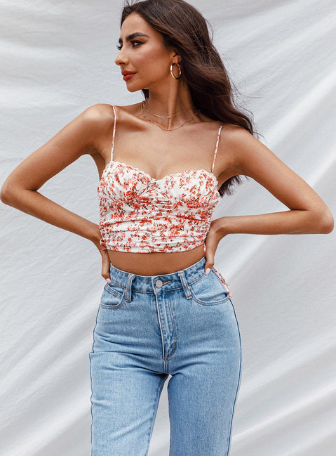 product Princess Polly Sleeveless Sweetheart  Maddi Top