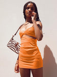 Princess Polly   Marissa Mini Dress Orange