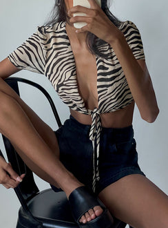 side view of model wearing Princess Polly The Swalla Shorts Black High Waisted Shorts 