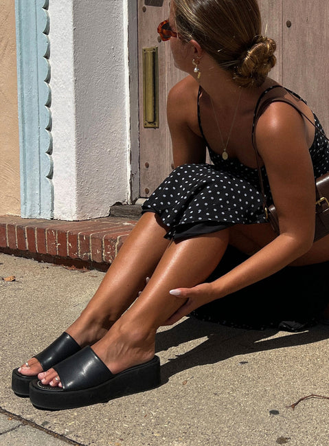 Philly Sandals Black