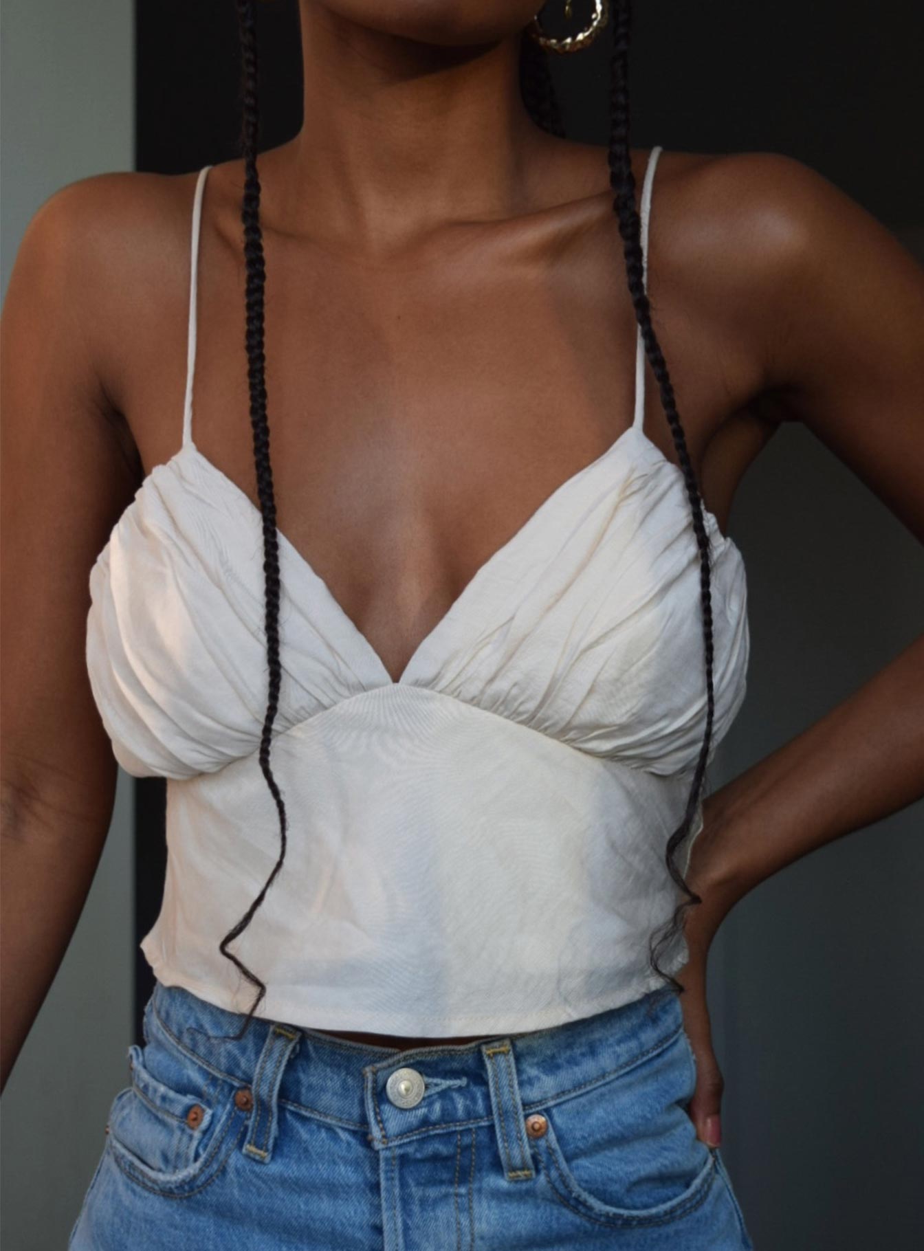 product Princess Polly Sleeveless Asymmetric Neckline  Jessa Top